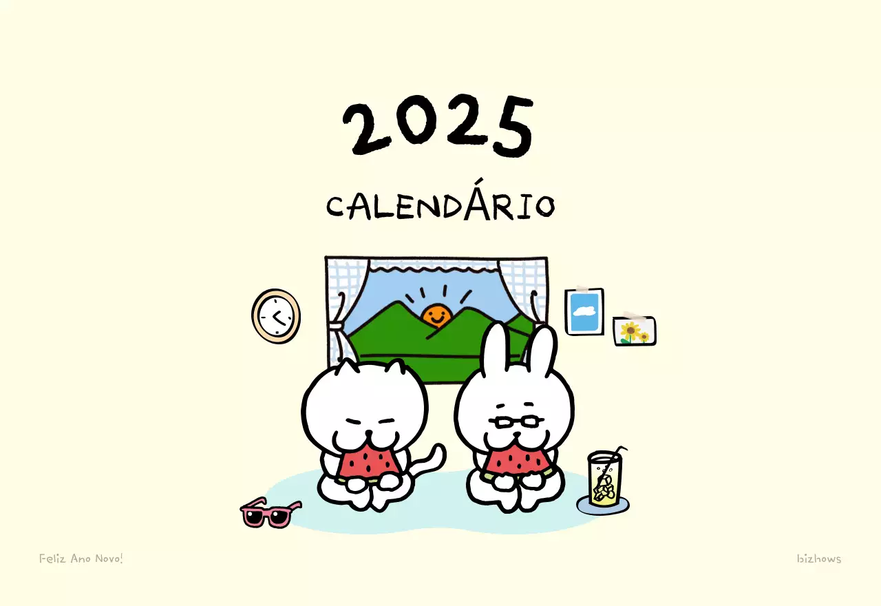 Calendário diário em marfim