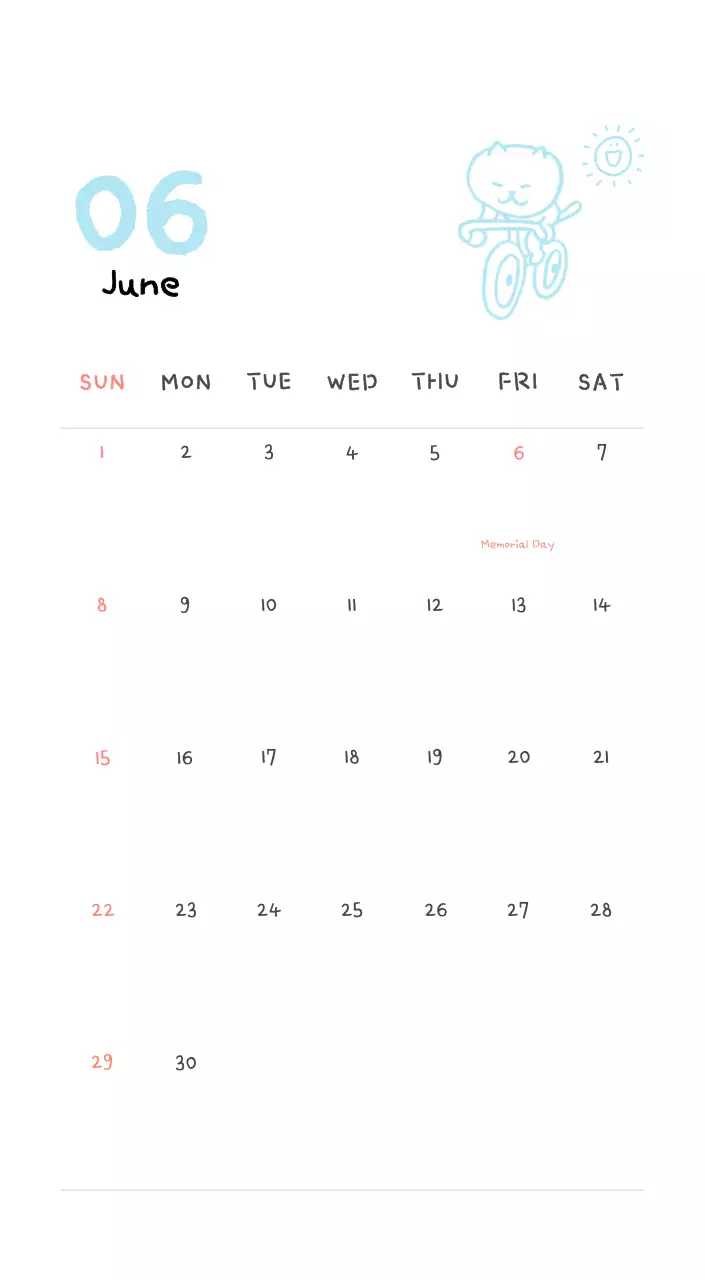 Ivory Cozy Daily Calendar