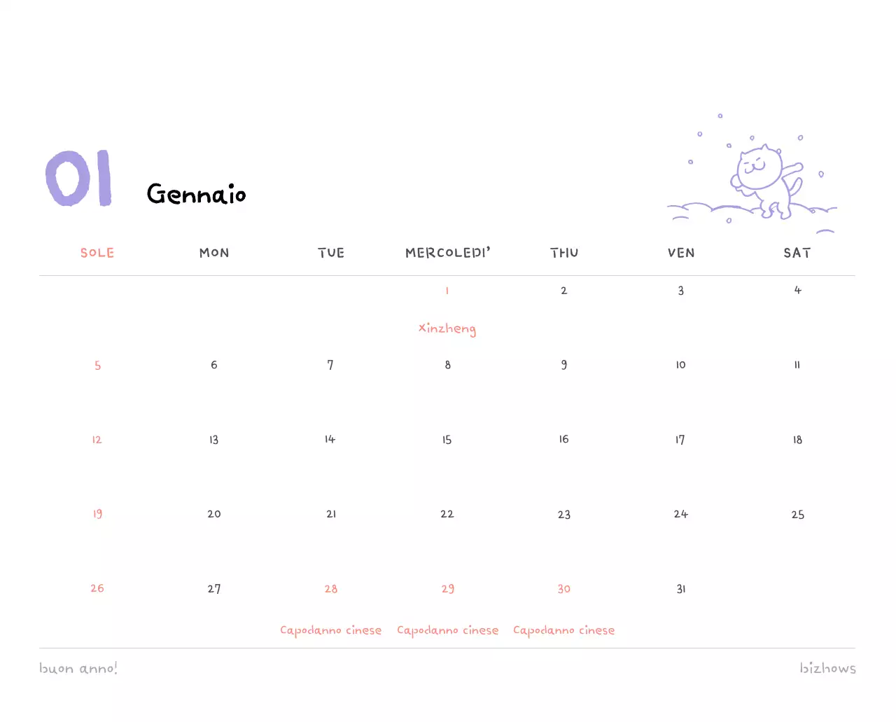 Calendario giornaliero in avorio