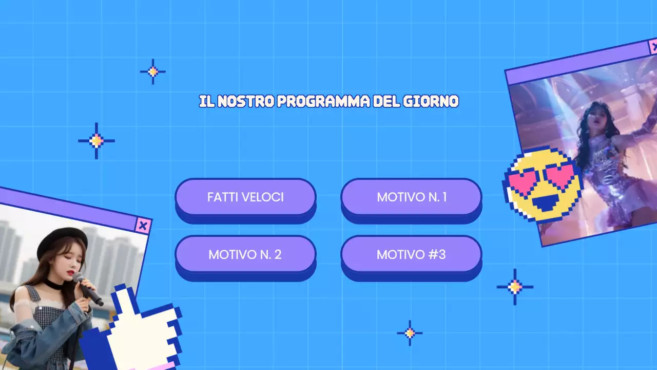 Presentazione dell'annuncio di adesione a Blue Playful