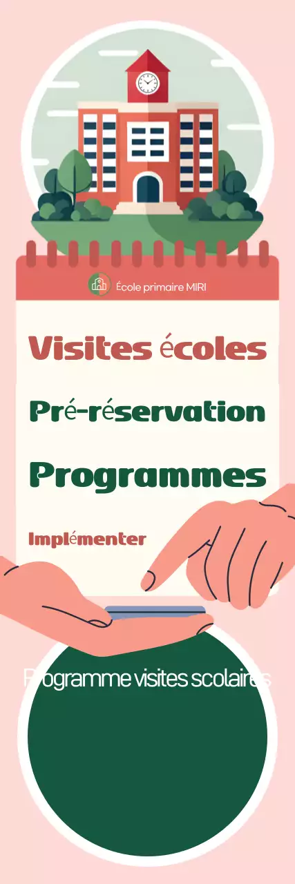 Promotion scolaire simple rose