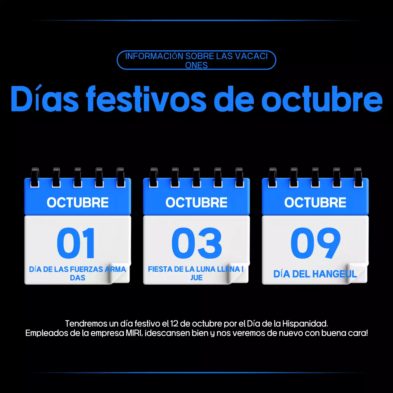 Vacaciones modernas en negro