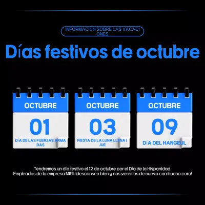 Vacaciones modernas en negro