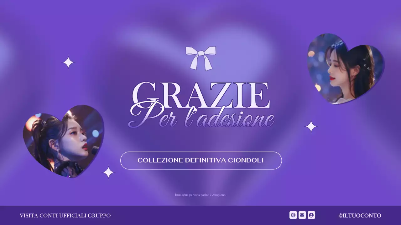 viola promozione elegante pubblicità