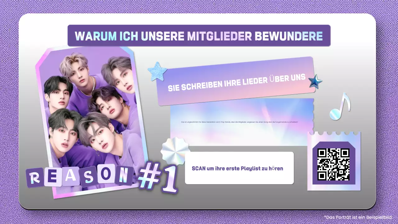 lila trendy K-pop idol information