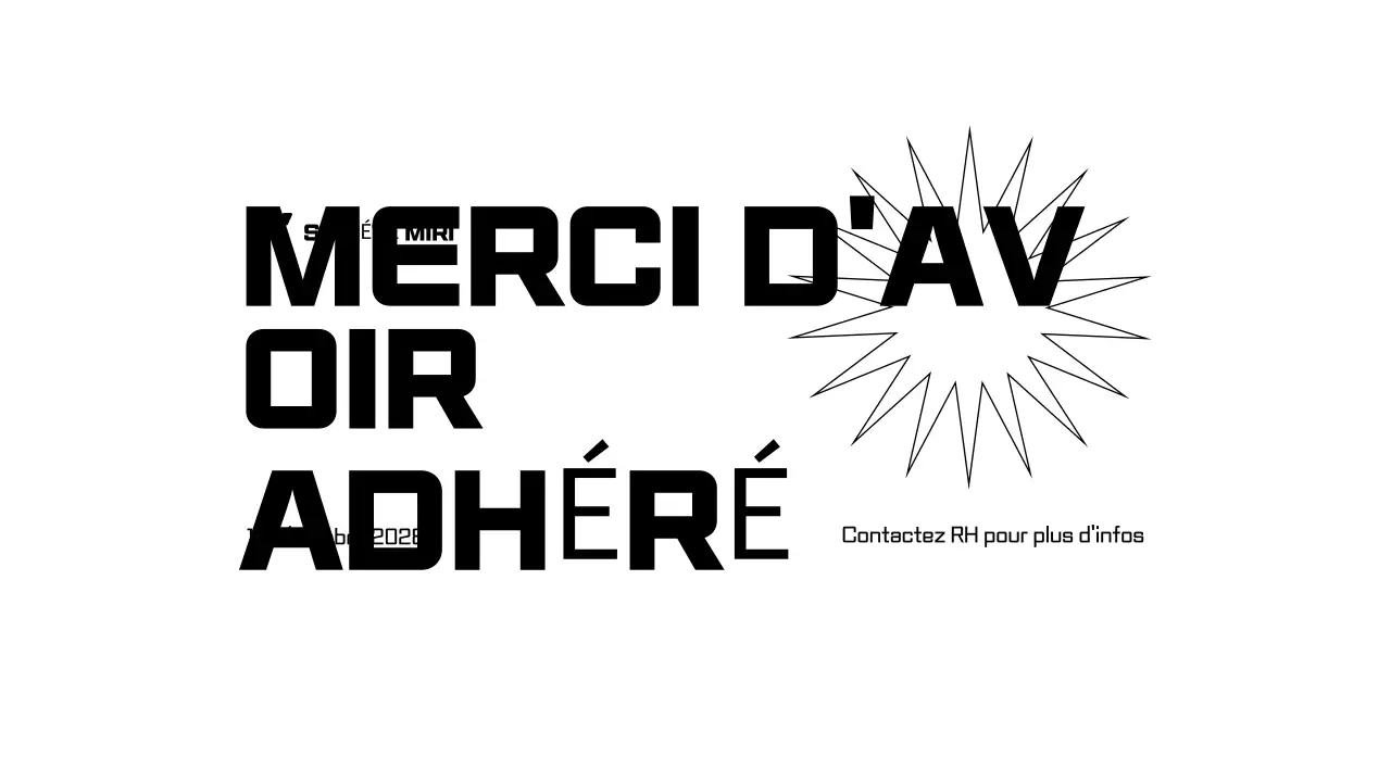 Présentations d'accueil des employés en noir et blanc