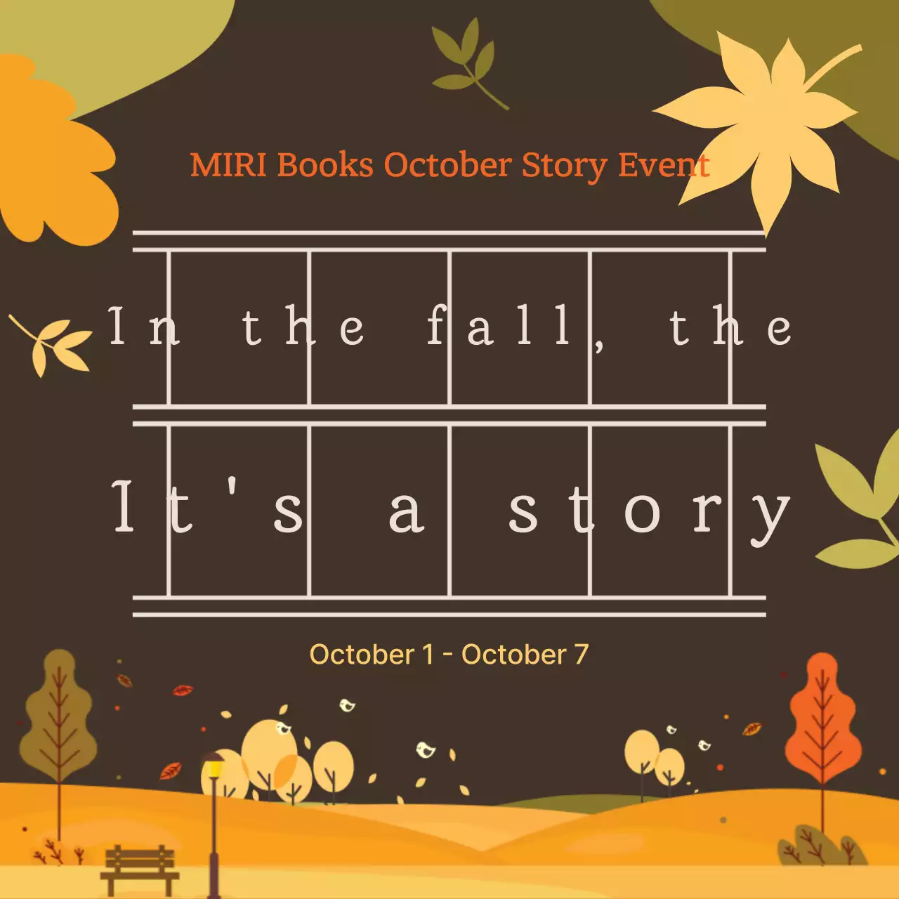 Brown Rustic Story Event Instagram Carousel