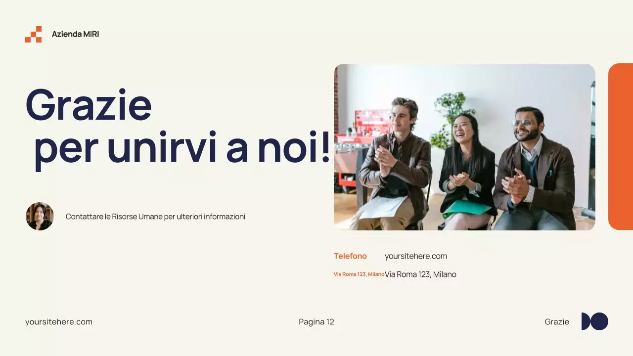 Beige Guida moderna all'inserimento dei dipendenti