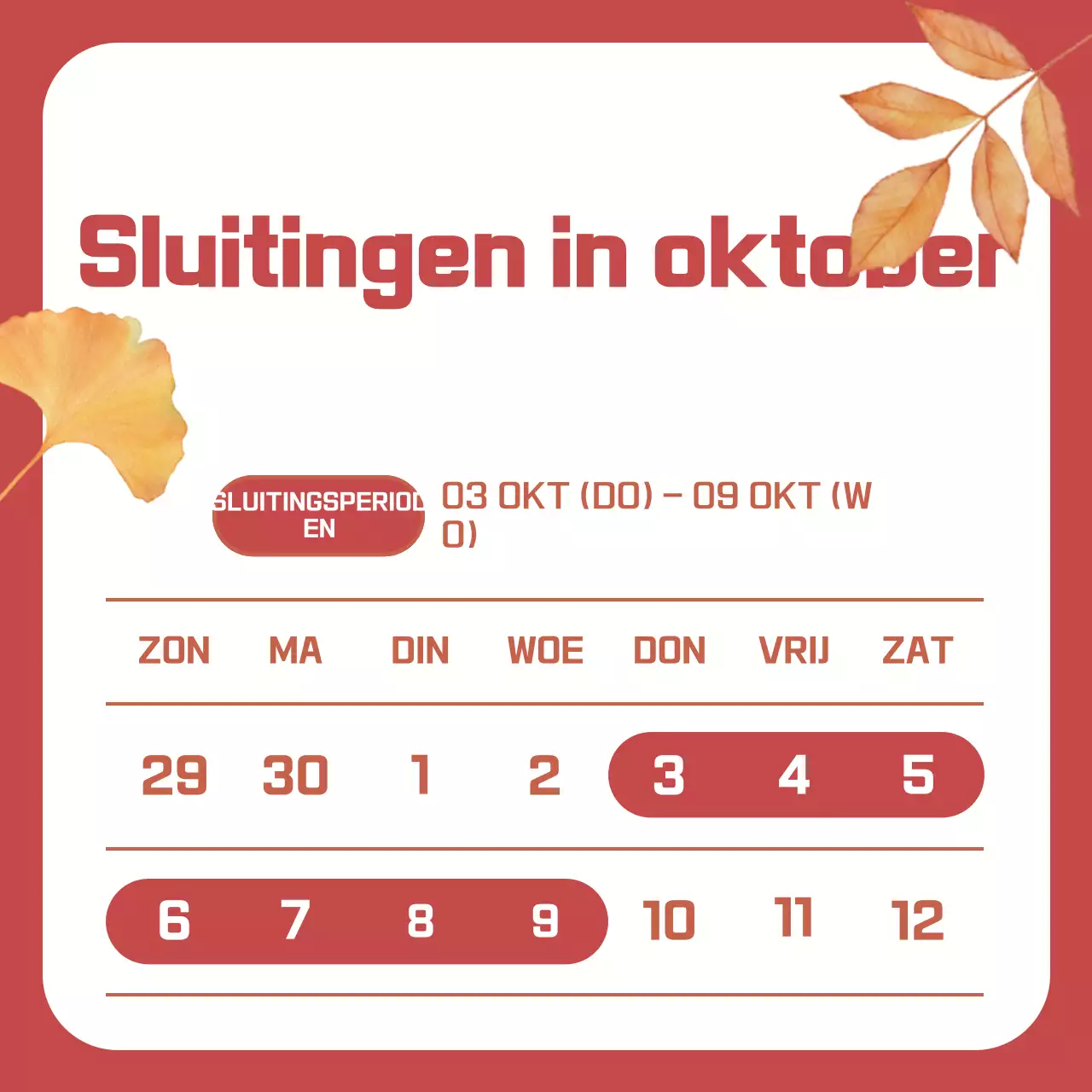 Oranje eenvoudige vakantiegids