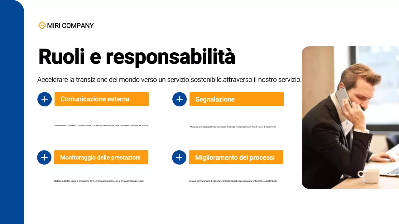 semplice e moderno onboarding dei dipendenti in blu