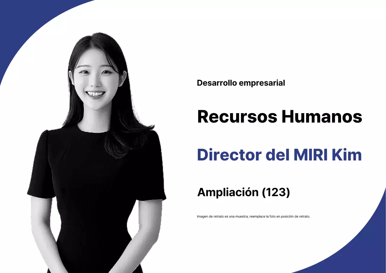 Sencilla tarjeta de presentación de empleado en blanco y negro