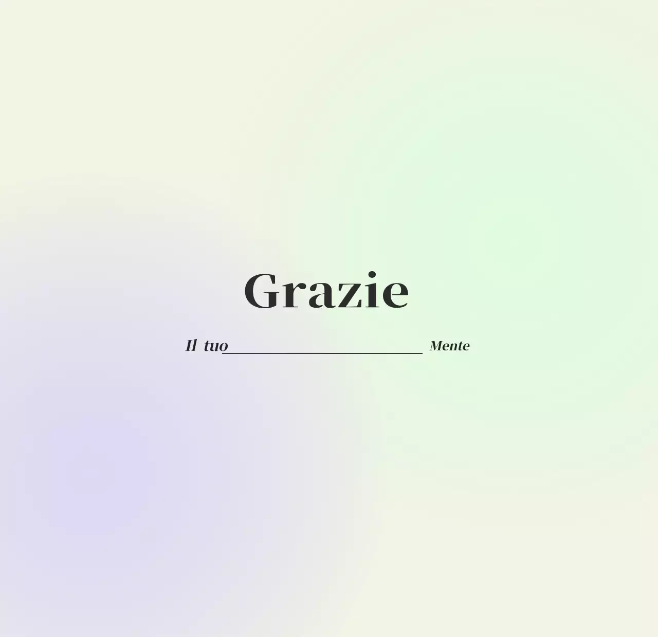 Calendario minimalista a gradi