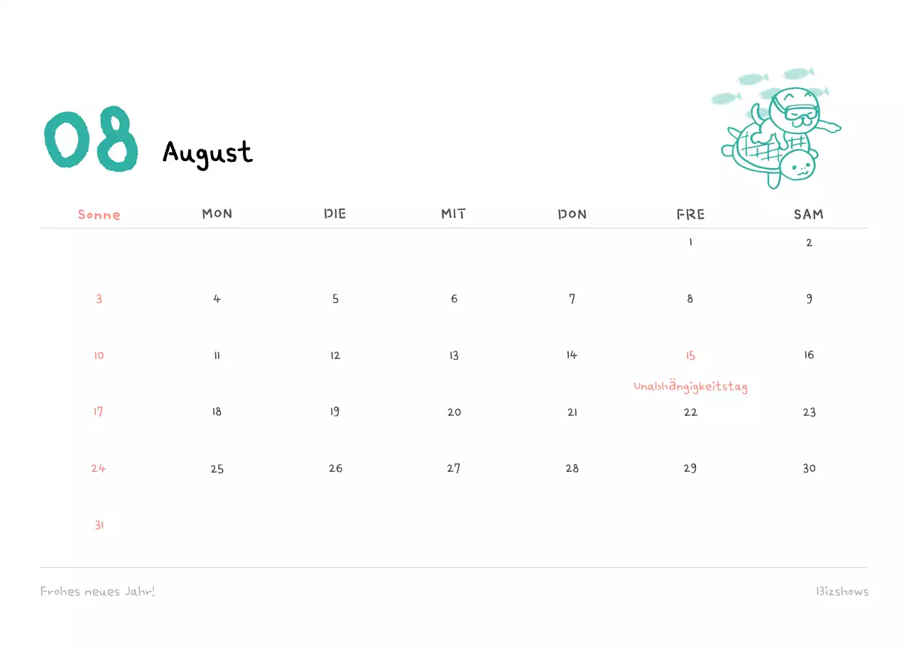 Tageskalender aus Elfenbein