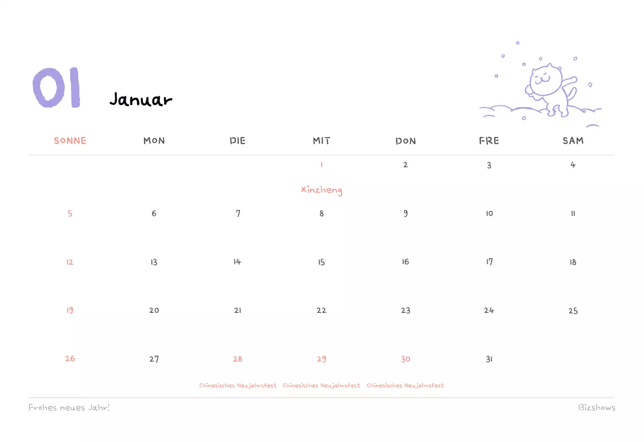 Tageskalender aus Elfenbein
