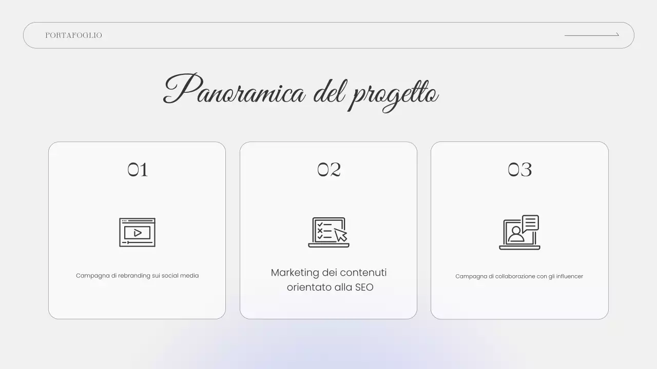 curriculum portfolio blu elegante