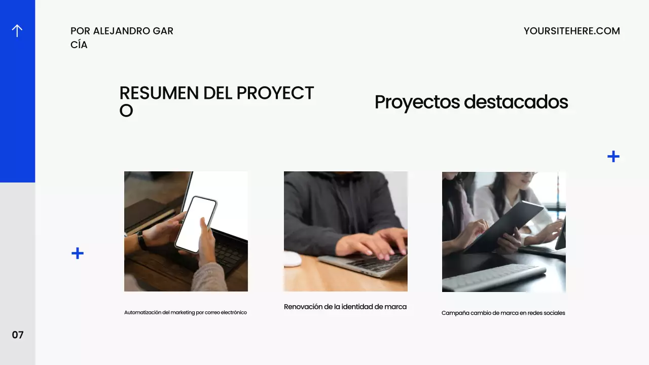 Cartera Blue Modern Creatie