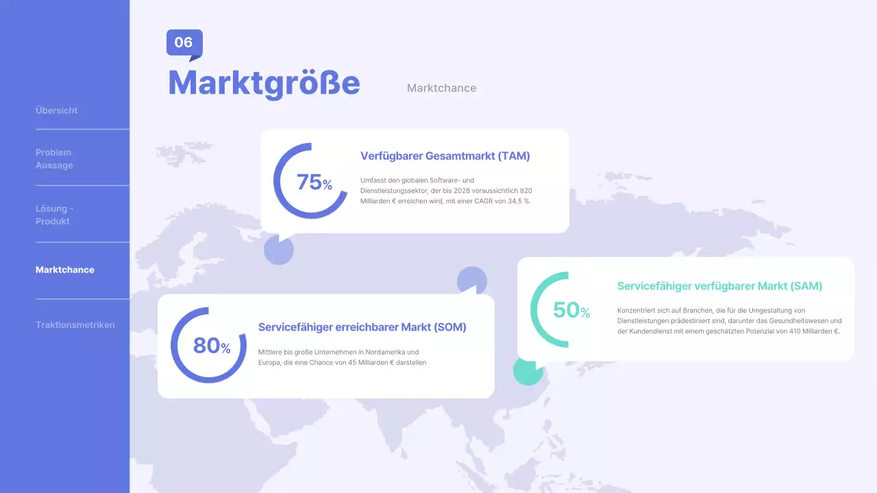 blue professional business pitch