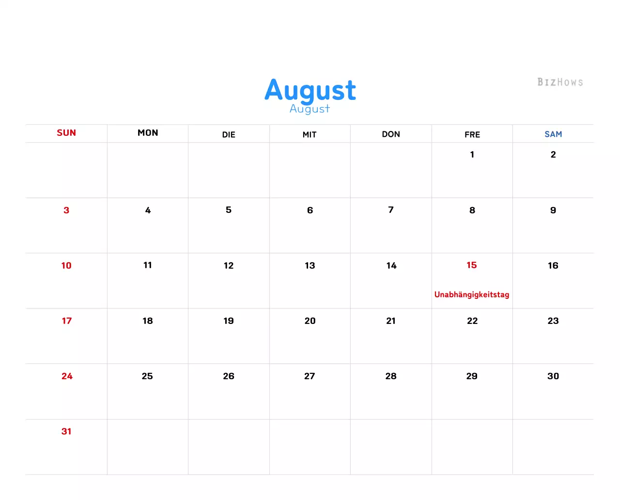 Neujahrskalender mit warmen Illustrationen
