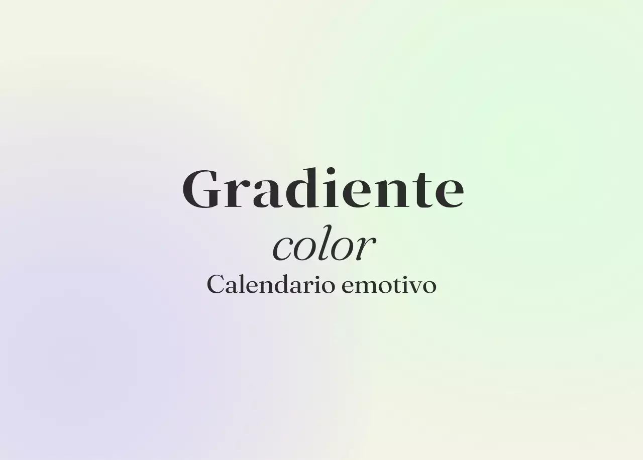 Calendario minimalista a gradi
