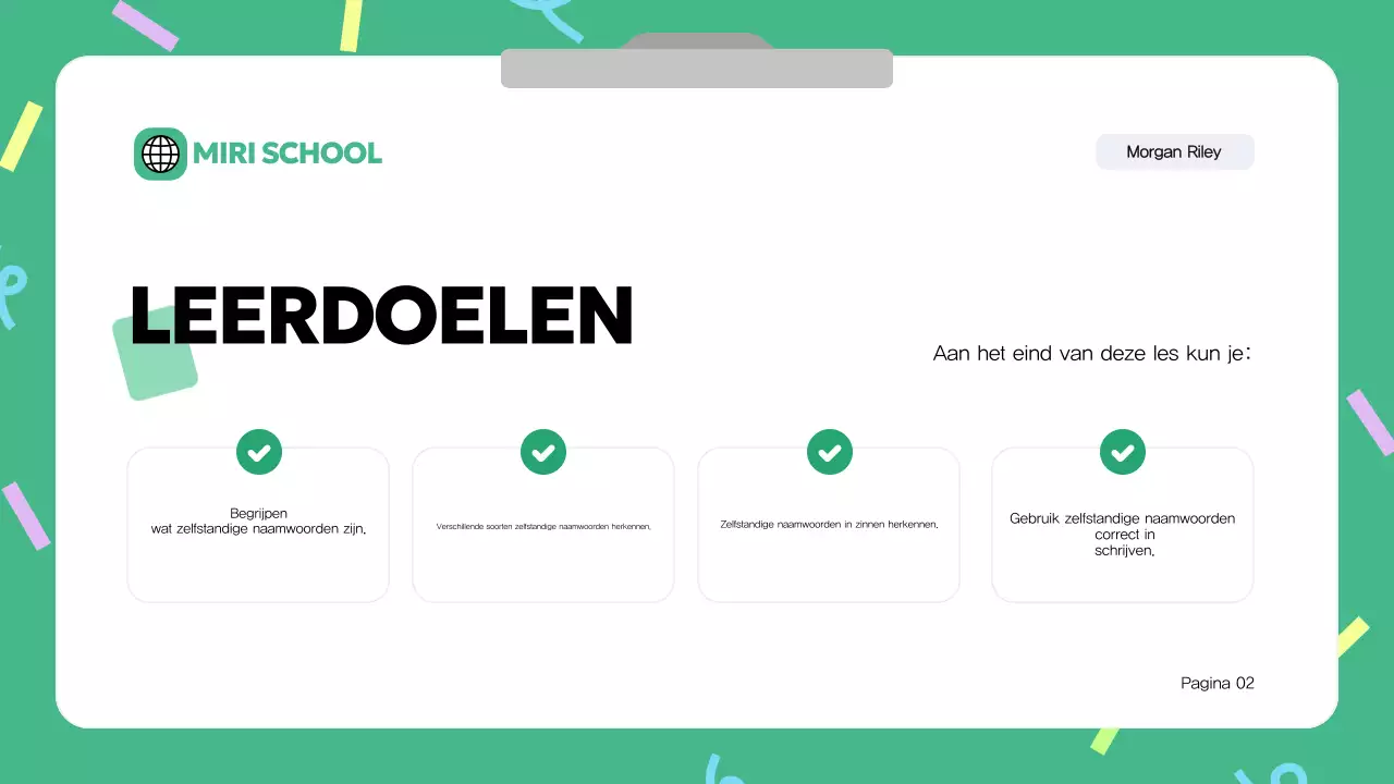 Blauw Modern Grammatica Cursusmateriaal