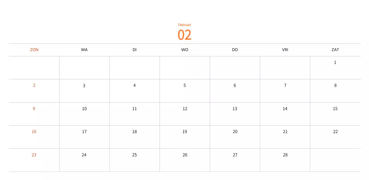 Stempelillustraties met een warm concept