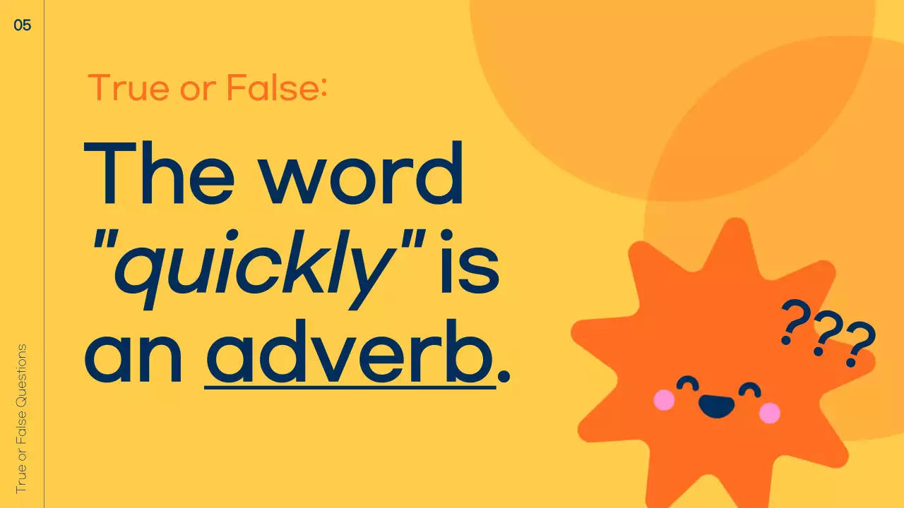 Blue Playful School Quiz Announcement Presentation