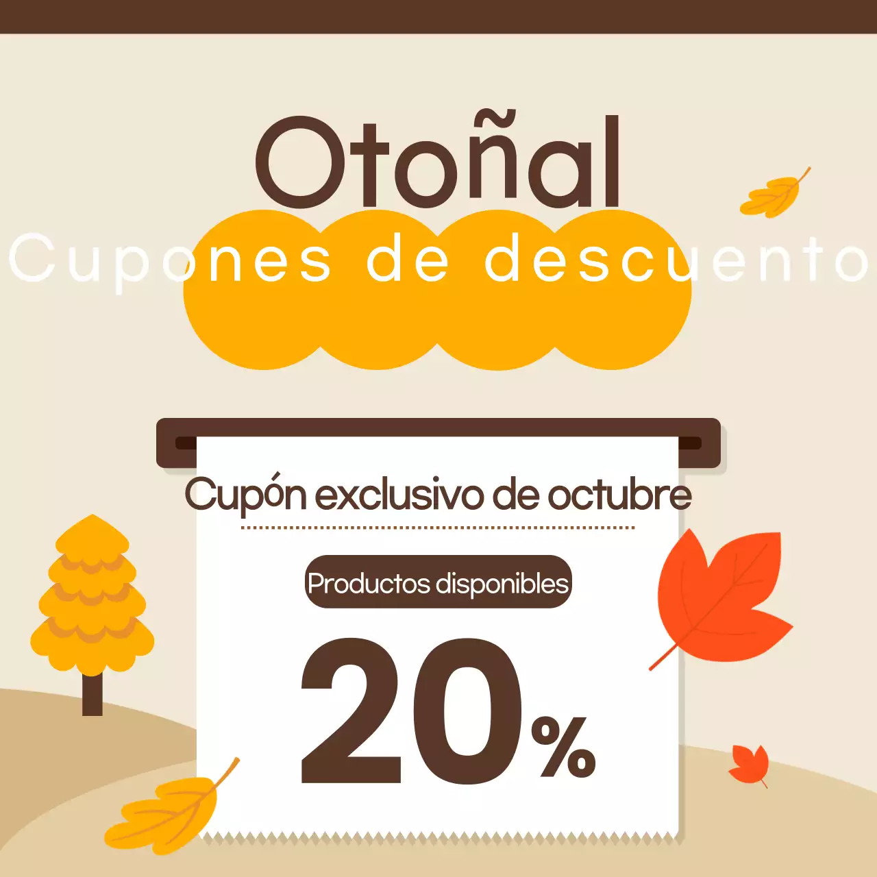 Evento Orange Simple Sale