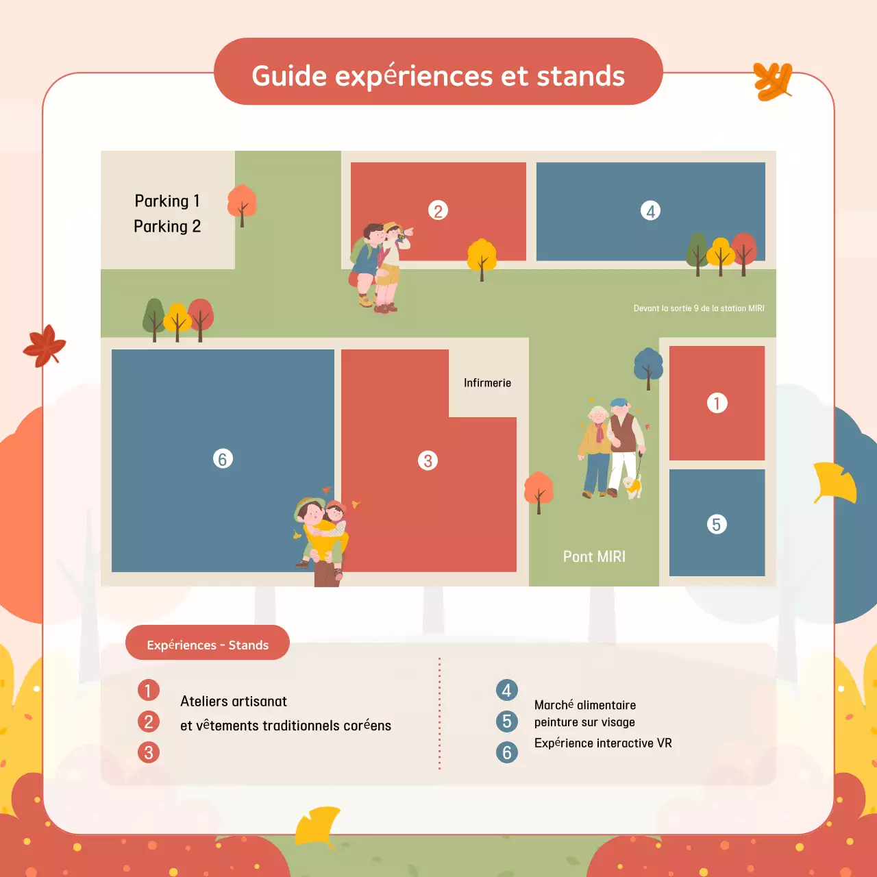 Promouvoir les festivités du rose et de l'orange