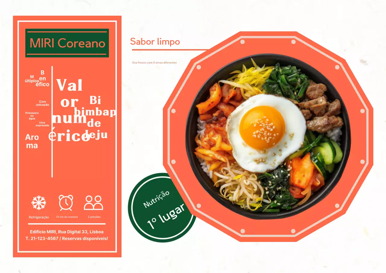 Sobre o Kit de Refeição Coreano Laranja