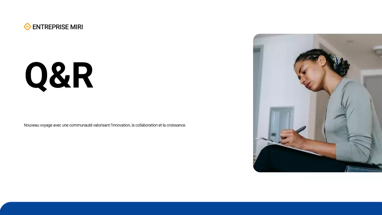 simple modern blue employee onboarding