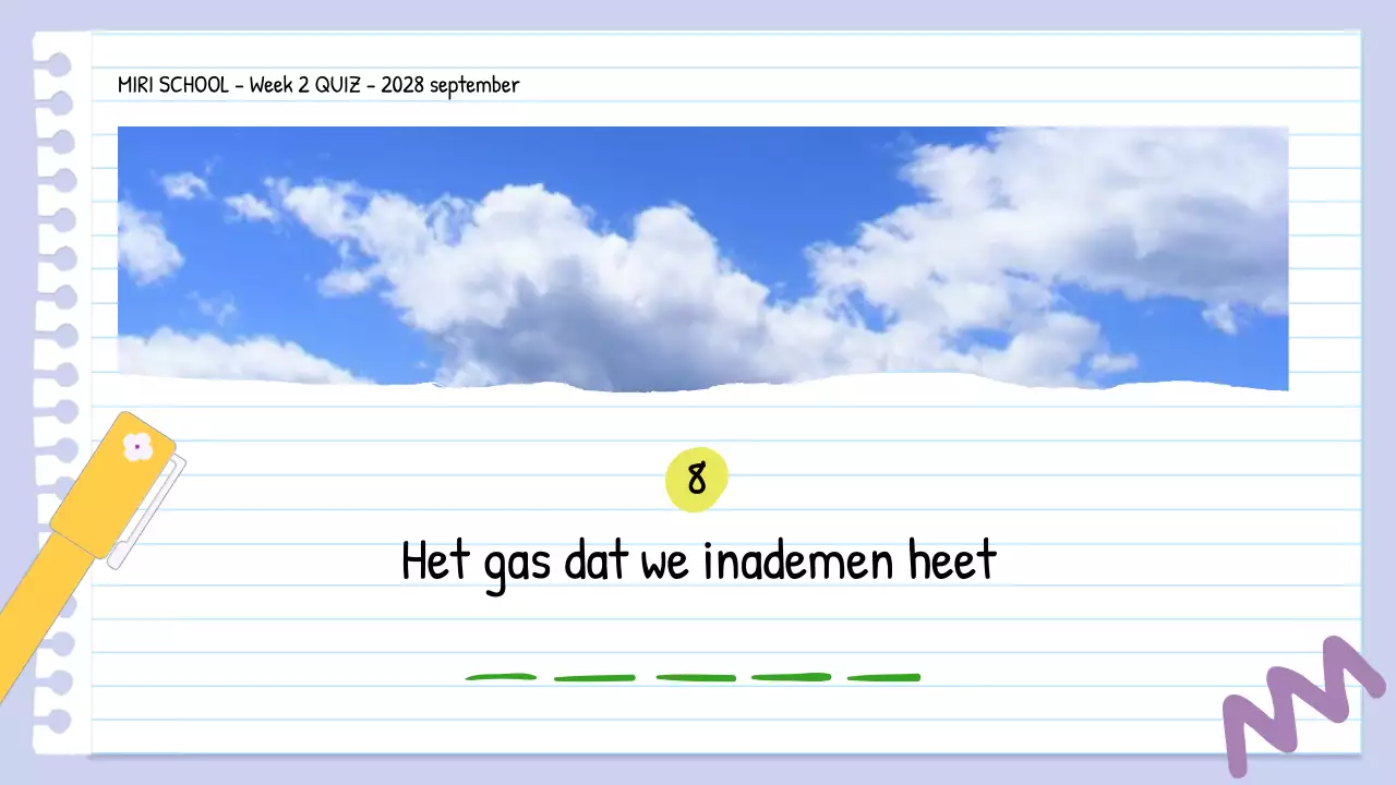 Quiz wetenschap