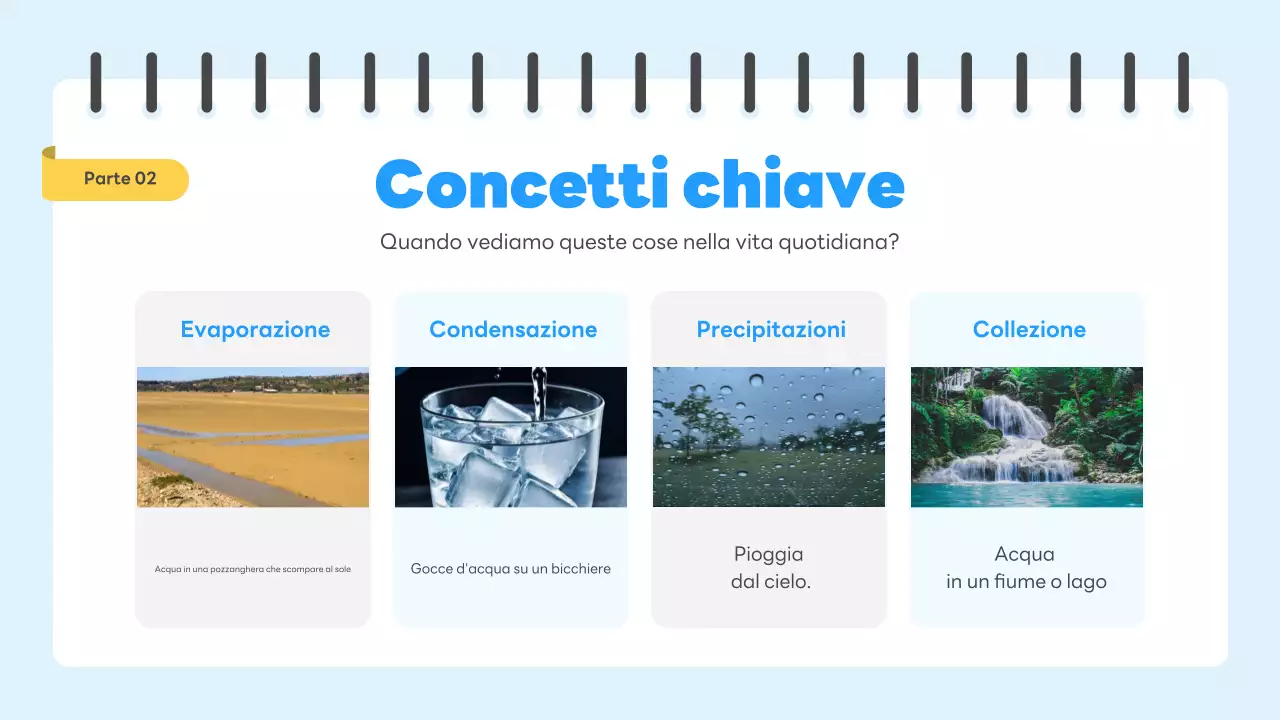 guida scientifica semplice blu