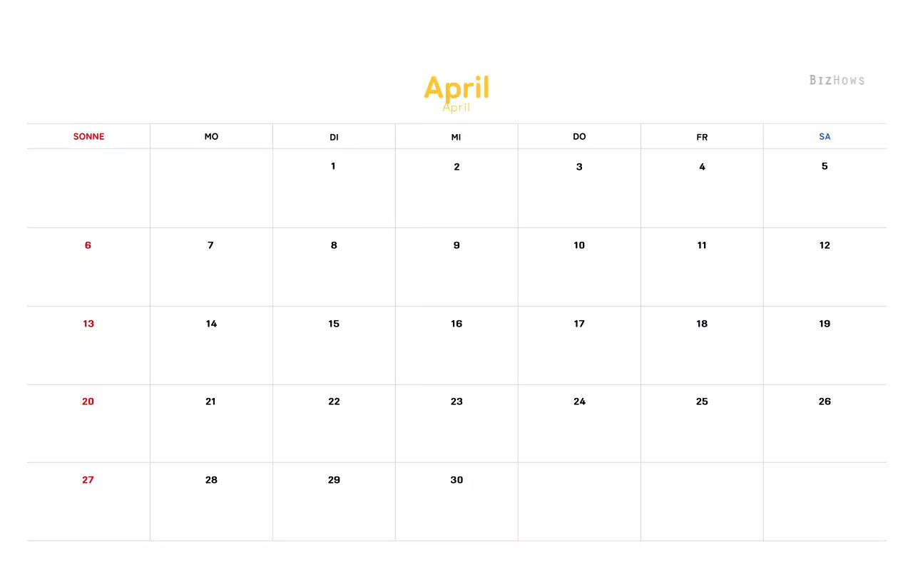 Neujahrskalender mit warmen Illustrationen
