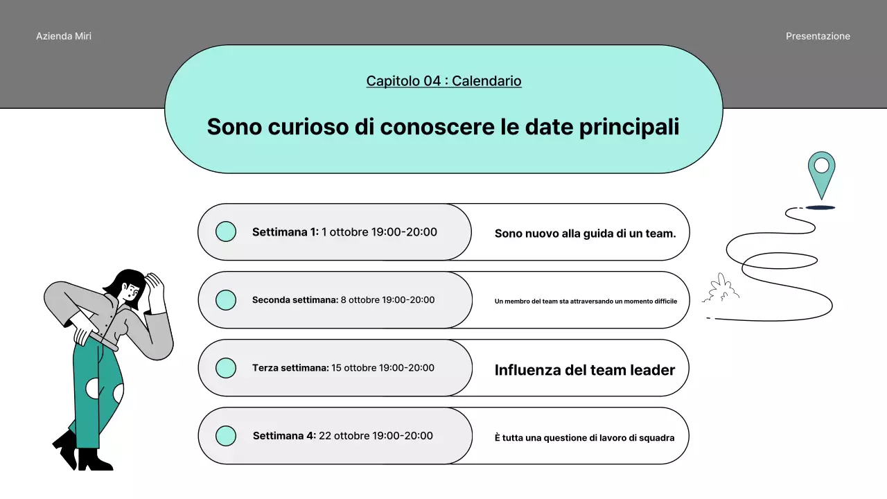 Una semplice guida ai seminari interni in nero e blu