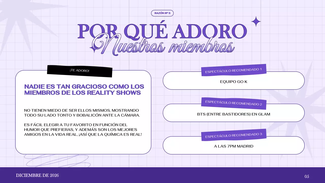 púrpura elegante promoción anuncio