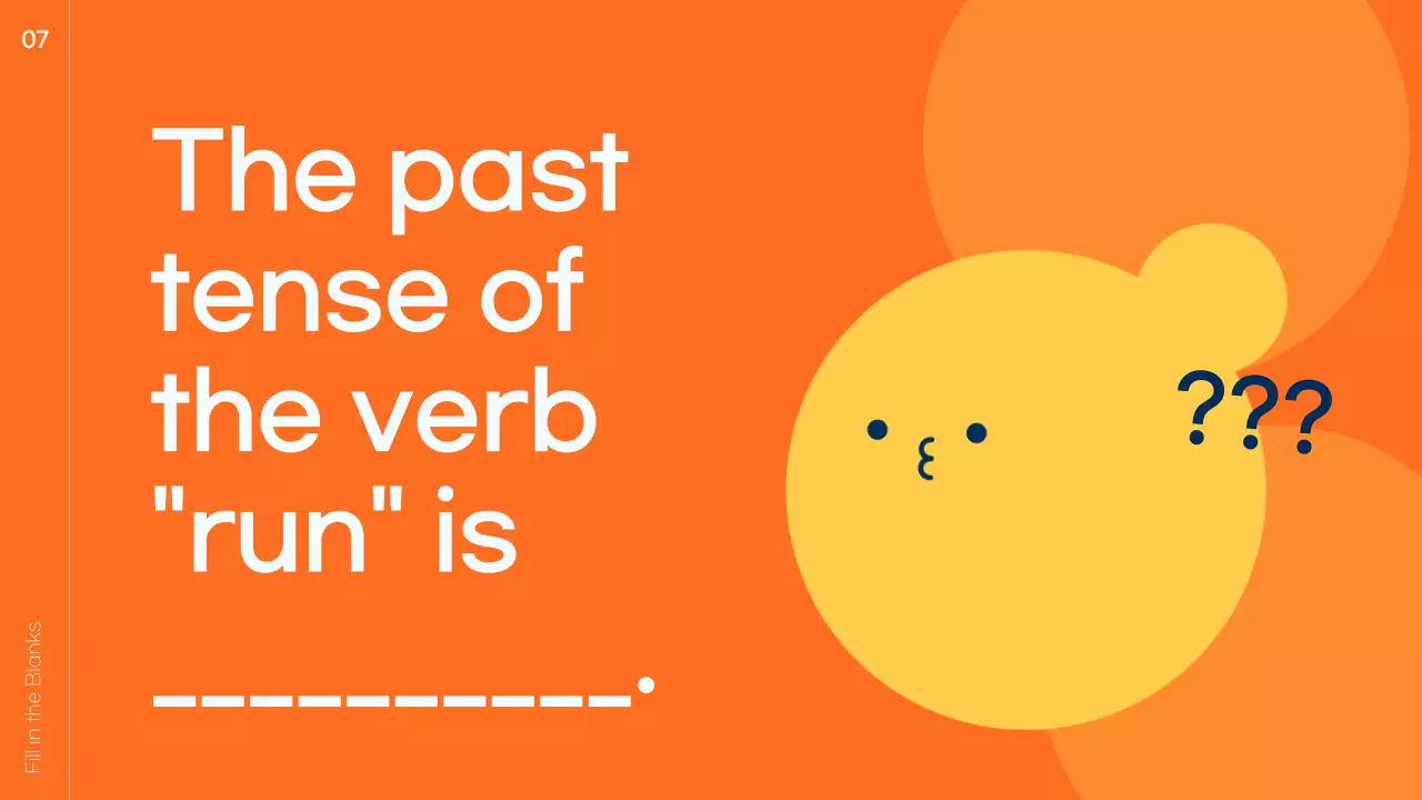 Blue Playful School Quiz Announcement Presentation