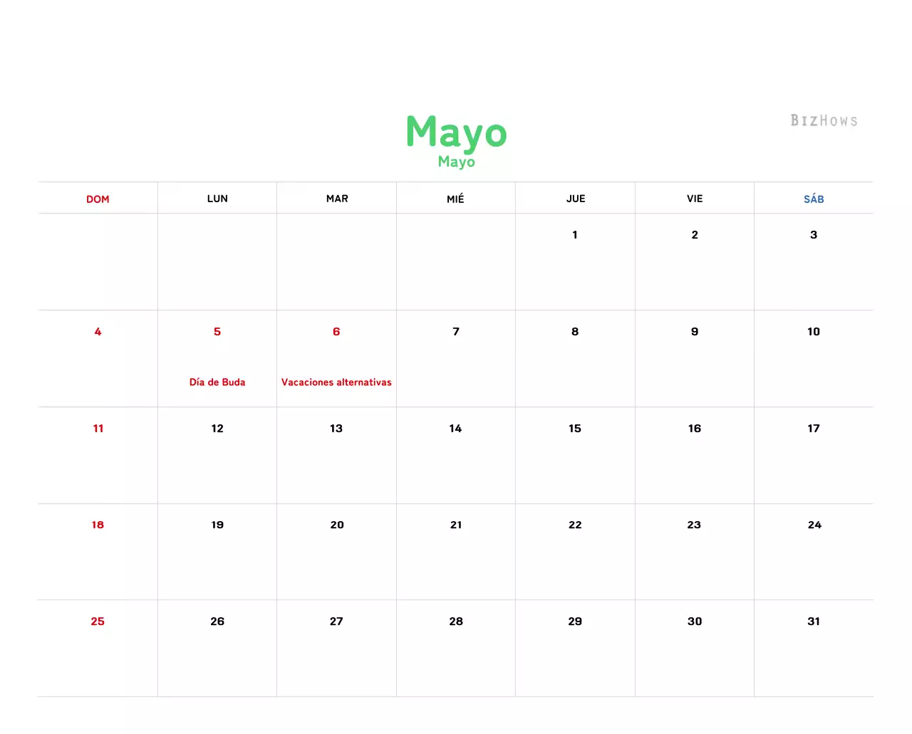 Calendario de Año Nuevo con cálidas ilustraciones