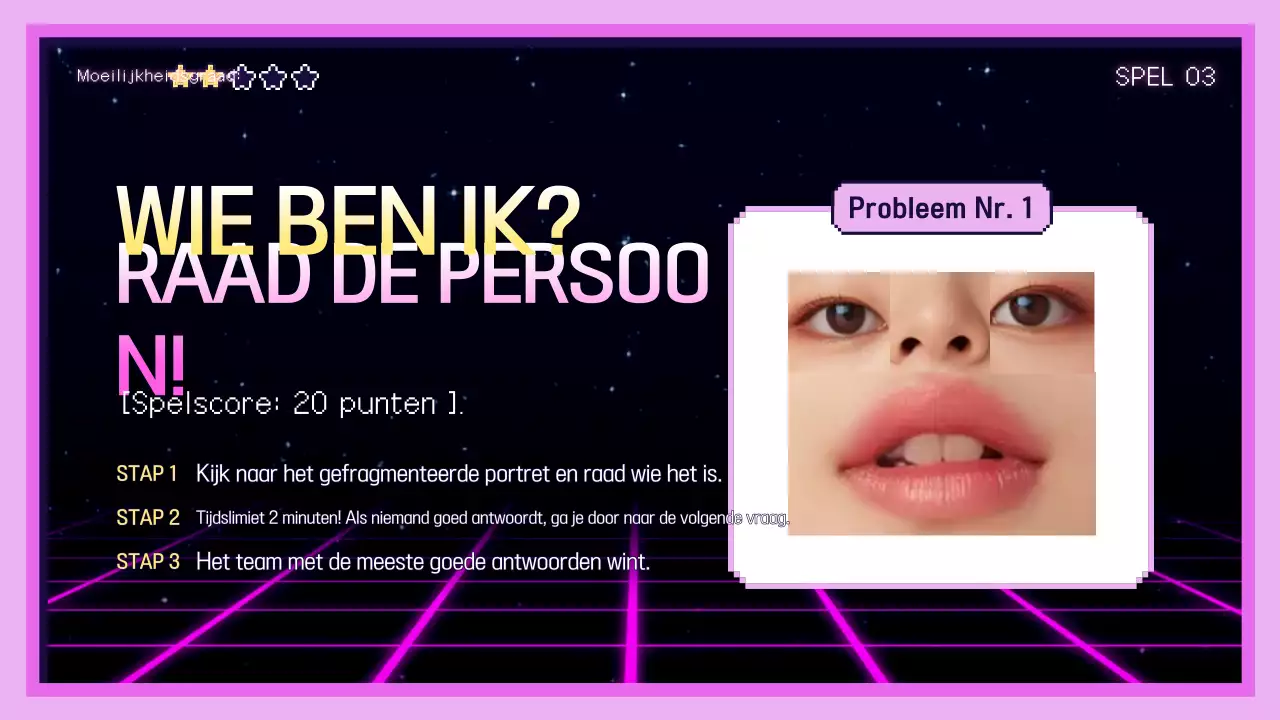 Pink Retro Trainingsgids voor op de werkplek