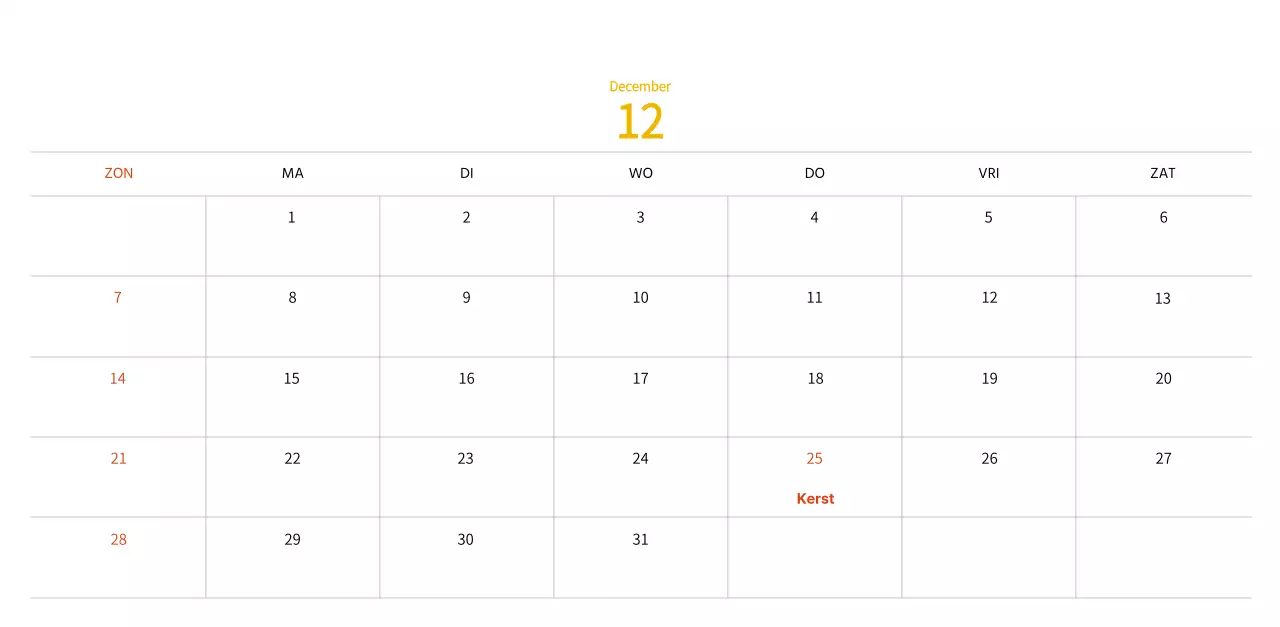 Stempelillustraties met een warm concept