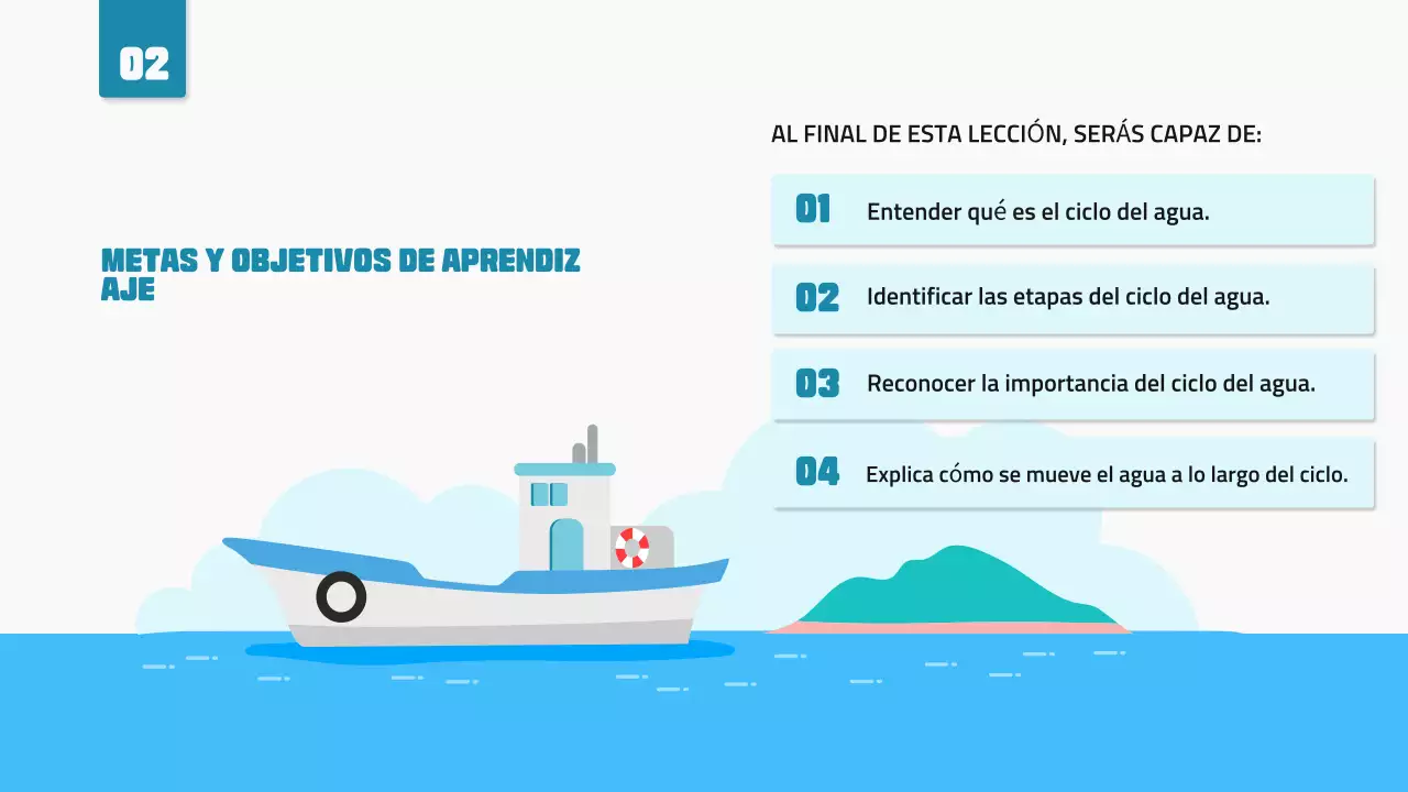 Conferencia sobre ciencia con ilustraciones mínimas en azul