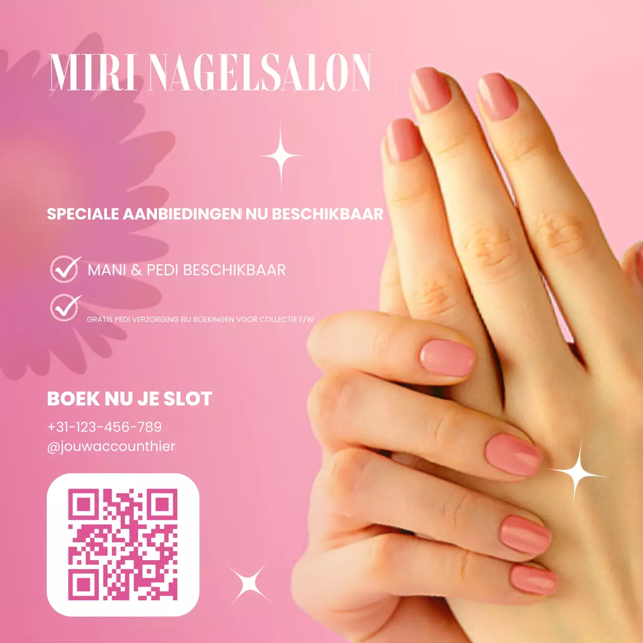 promotie moderne nagelsalon