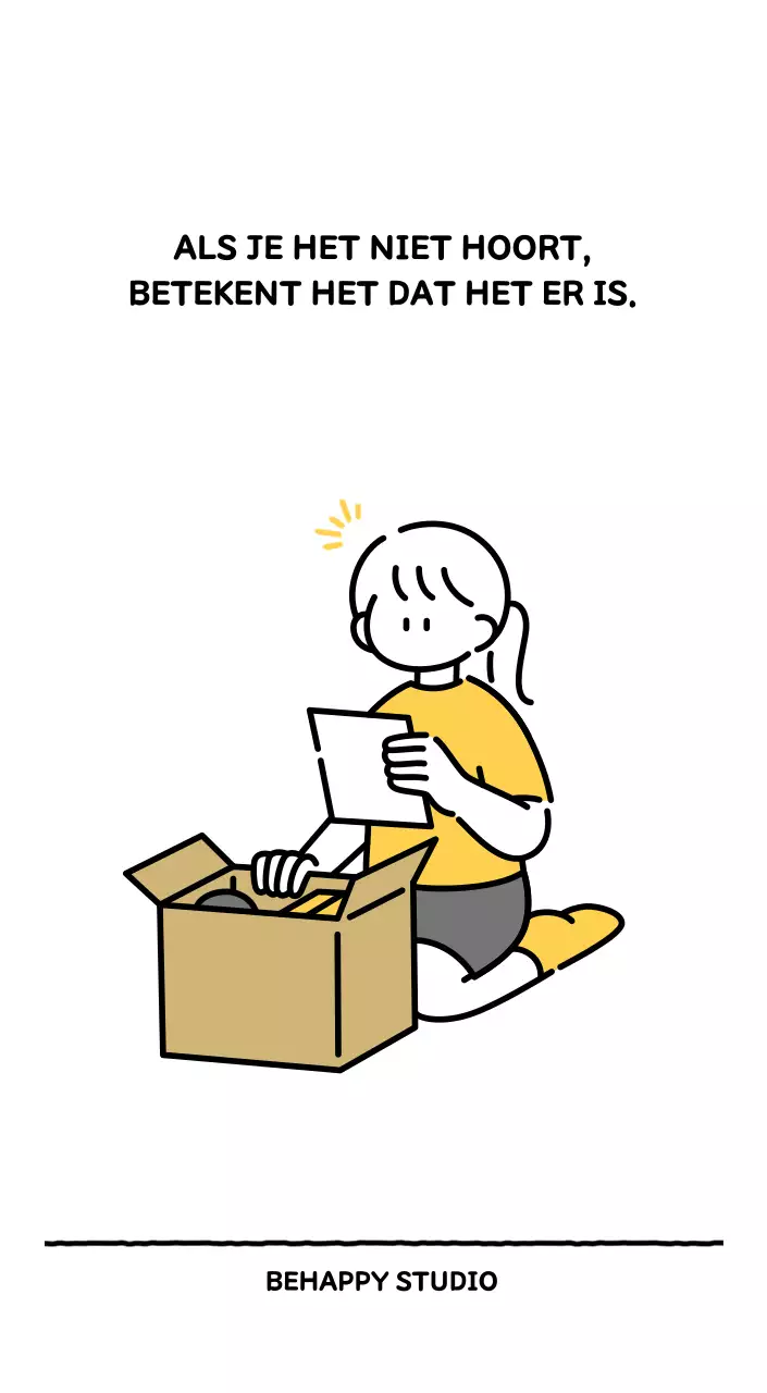 Geïllustreerde kalender met een mooie lijnstijl