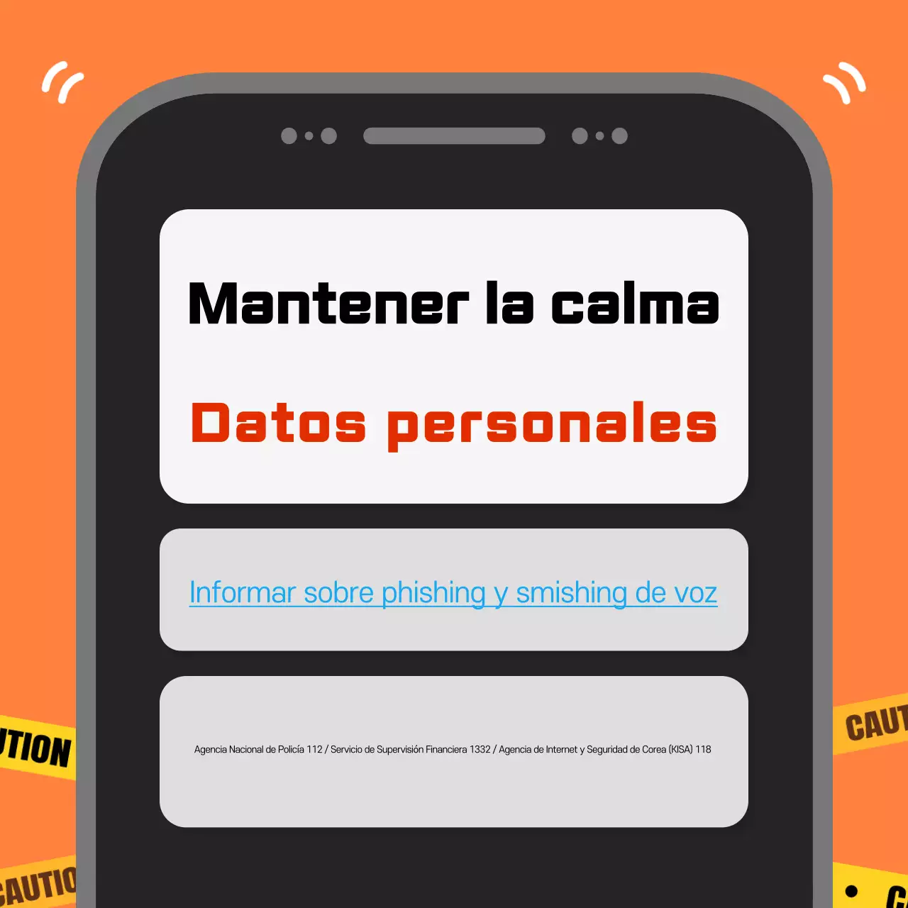 Cuidado con el phishing naranja