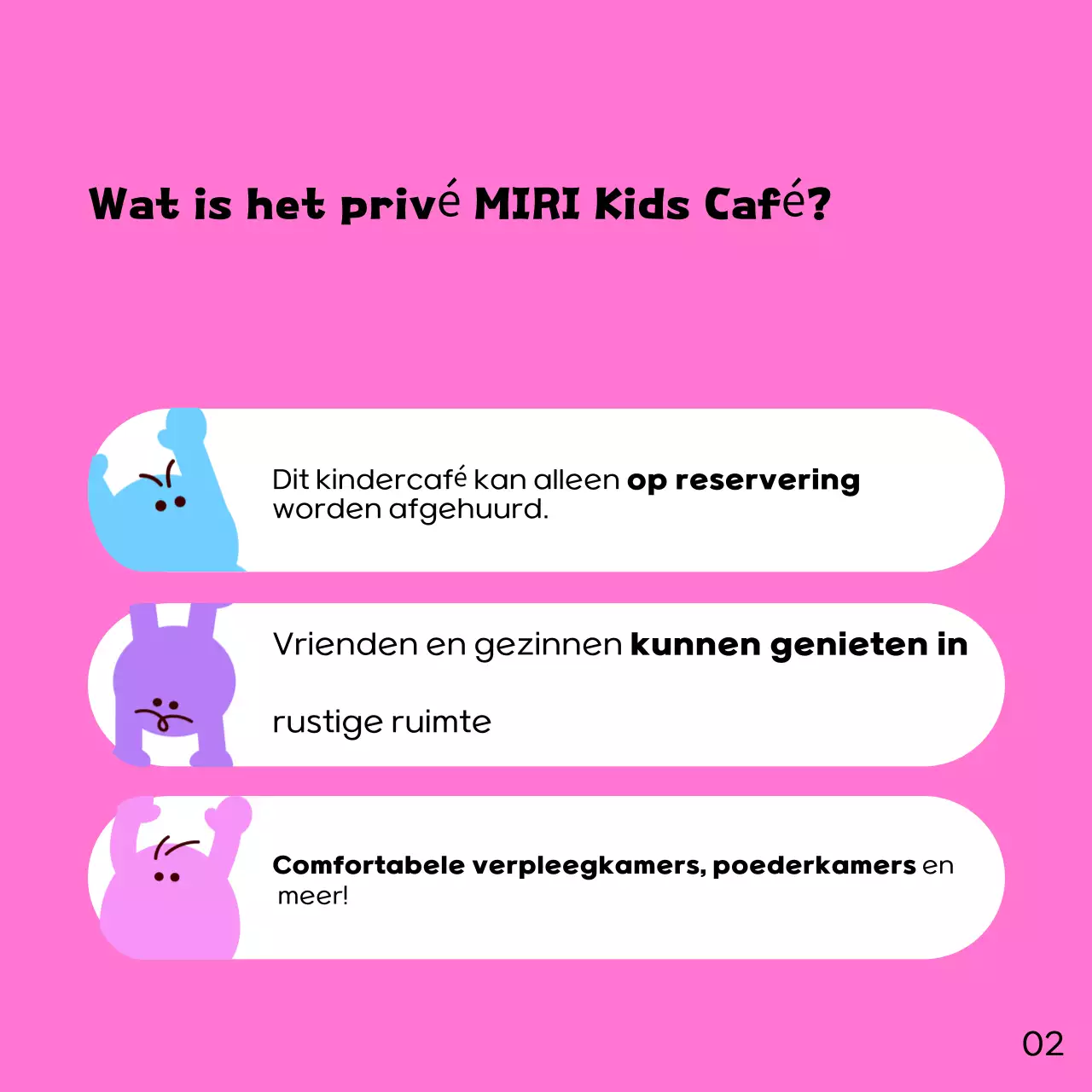 Promoot je mauve kids café