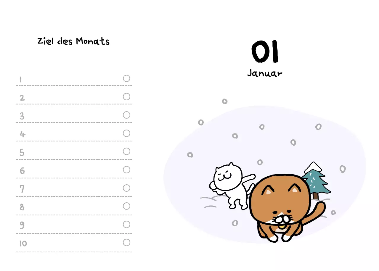 Tageskalender aus Elfenbein