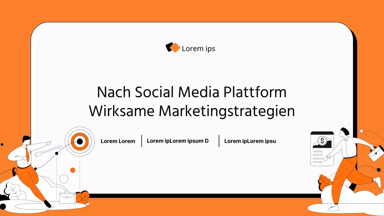 Leitfaden für die moderne Social Media Marketing Strategie von Orange