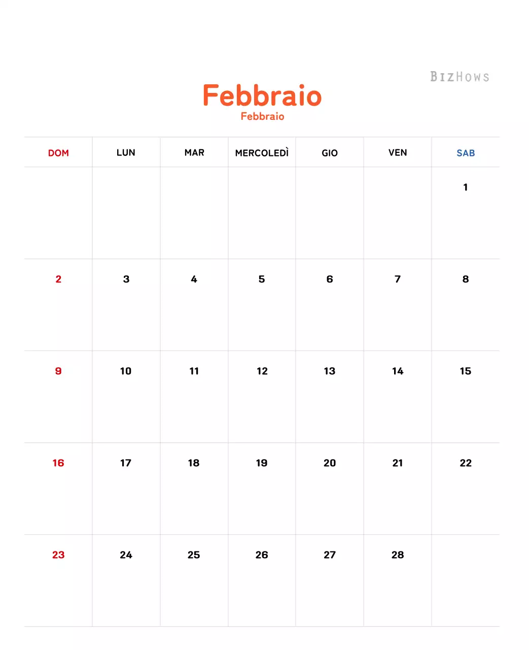 Calendario di Capodanno con una calda illustrazione