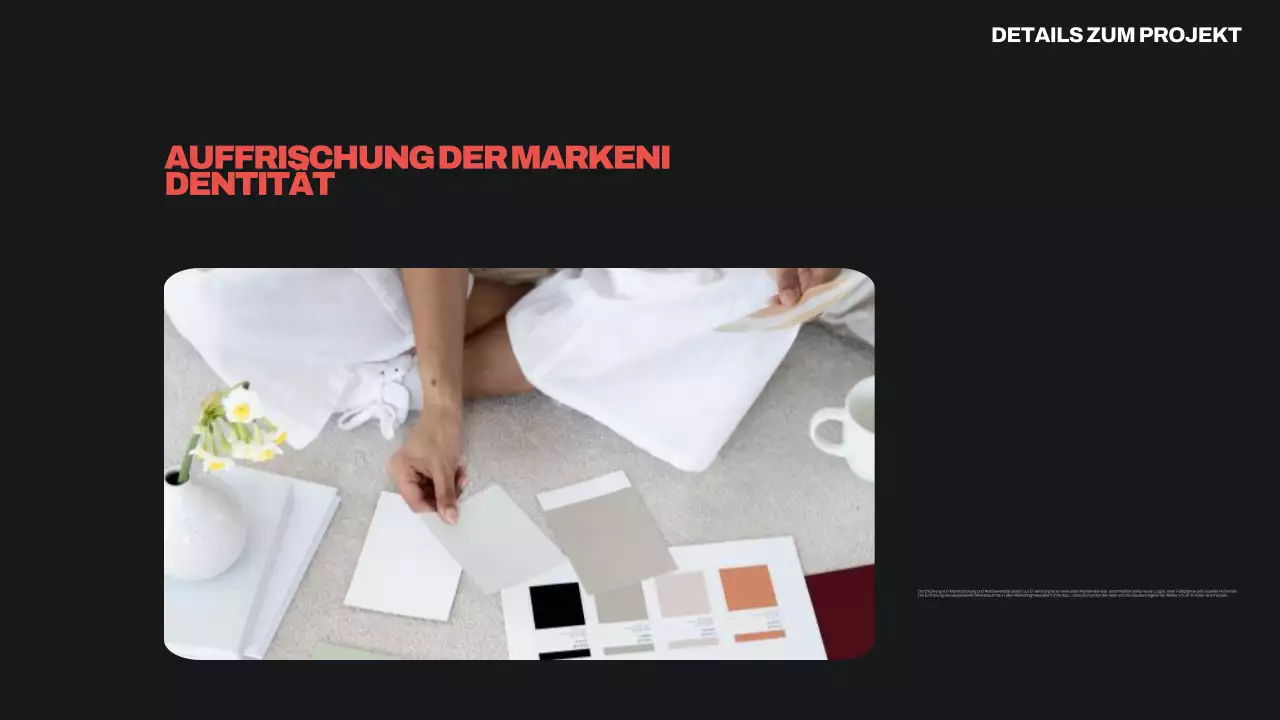 schwarz modernes Portfolio Lebenslauf