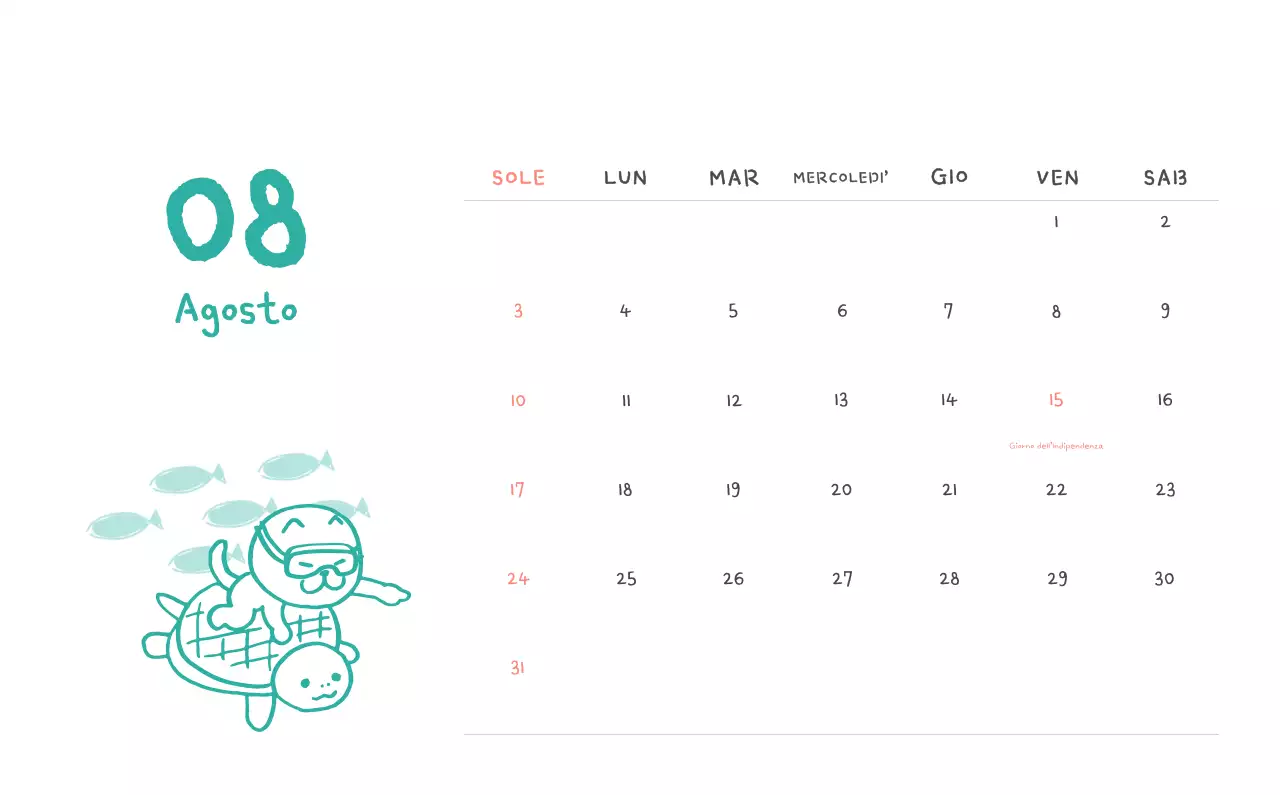 Calendario giornaliero in avorio