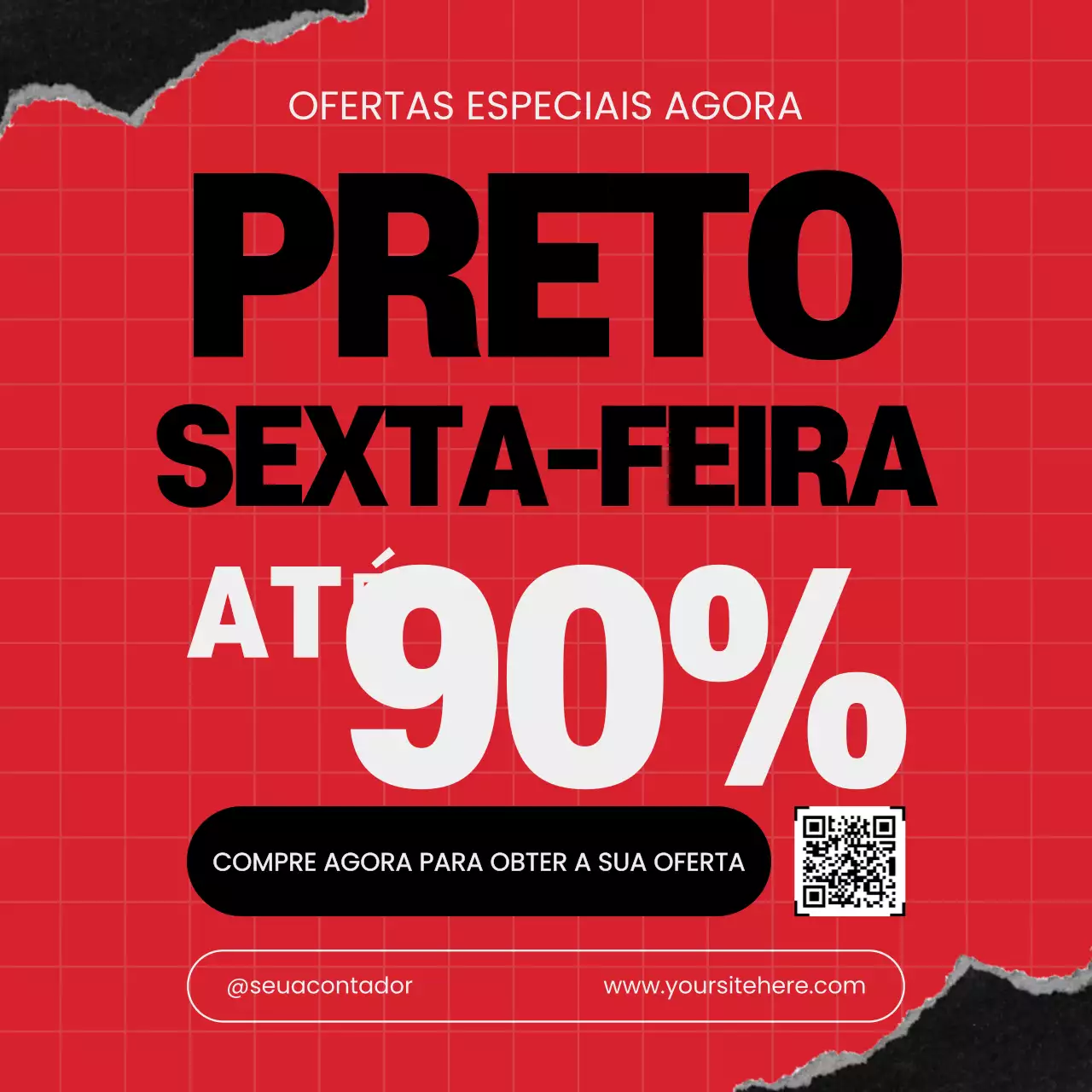 promoção Black Friday da red bold
